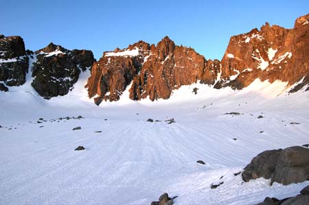 North Palisade as viewed from the Glacier