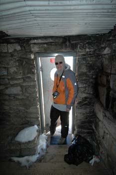 Inside Mt Whitney Summit Hut