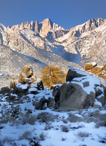 East Face Mt Whitney